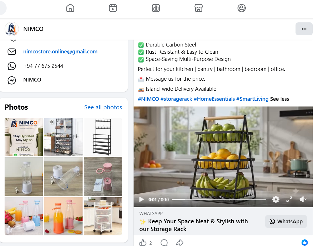 Product Awareness — Product demonstration content for social audiences